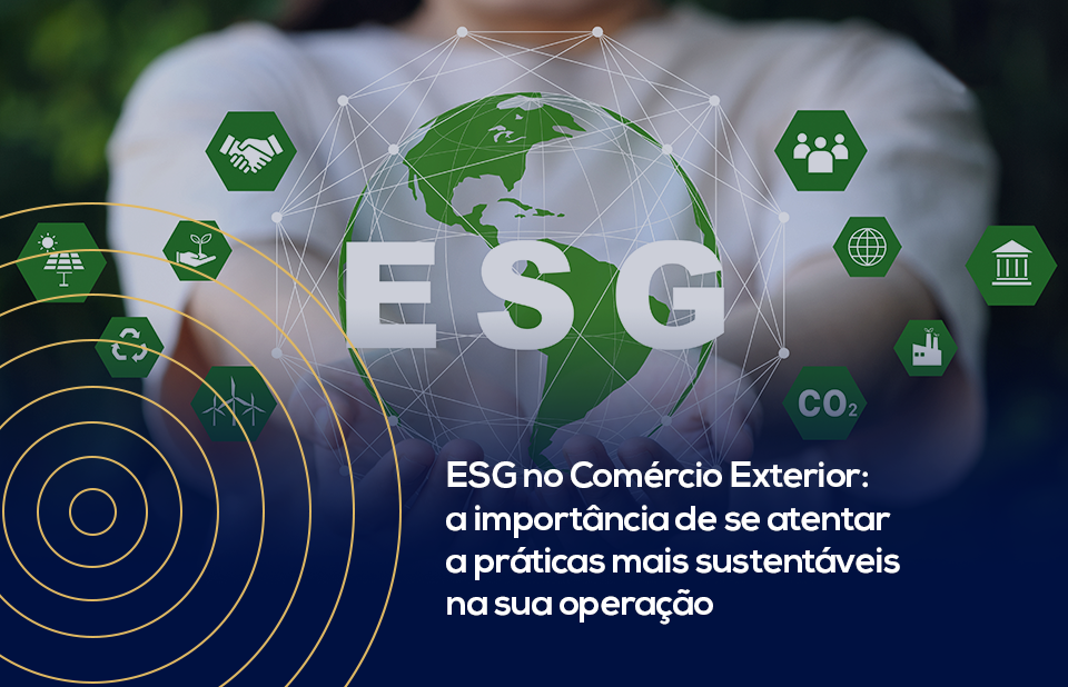 ESG no Comércio Exterior: a importância de se atentar a práticas mais sustentáveis na sua operação